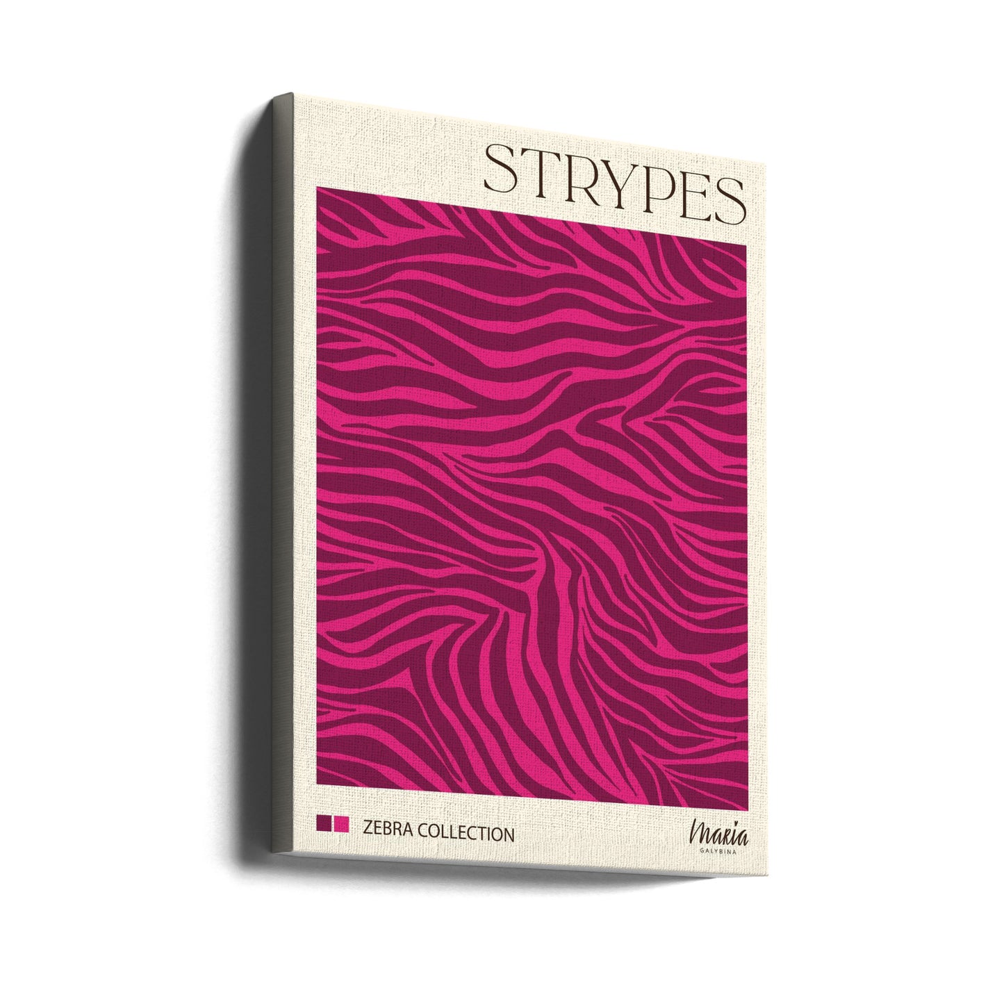 STRIPES. Zebra Collection | Canvas
