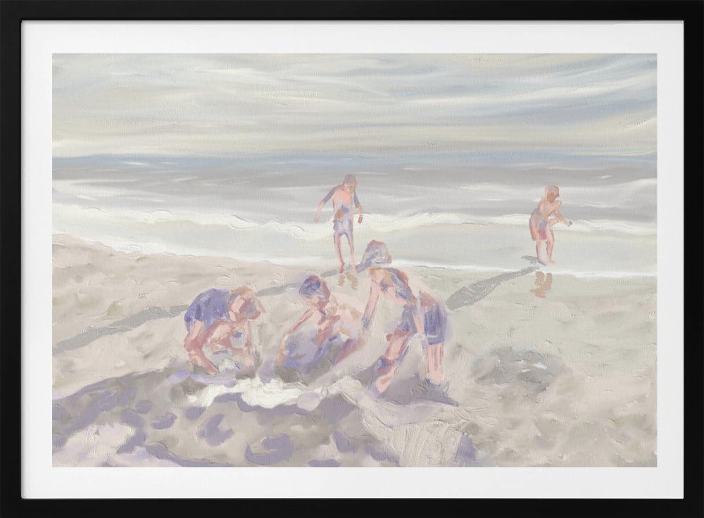 Les cousins ​​à la plage, Hermanus, Afrique du Sud | Affiches