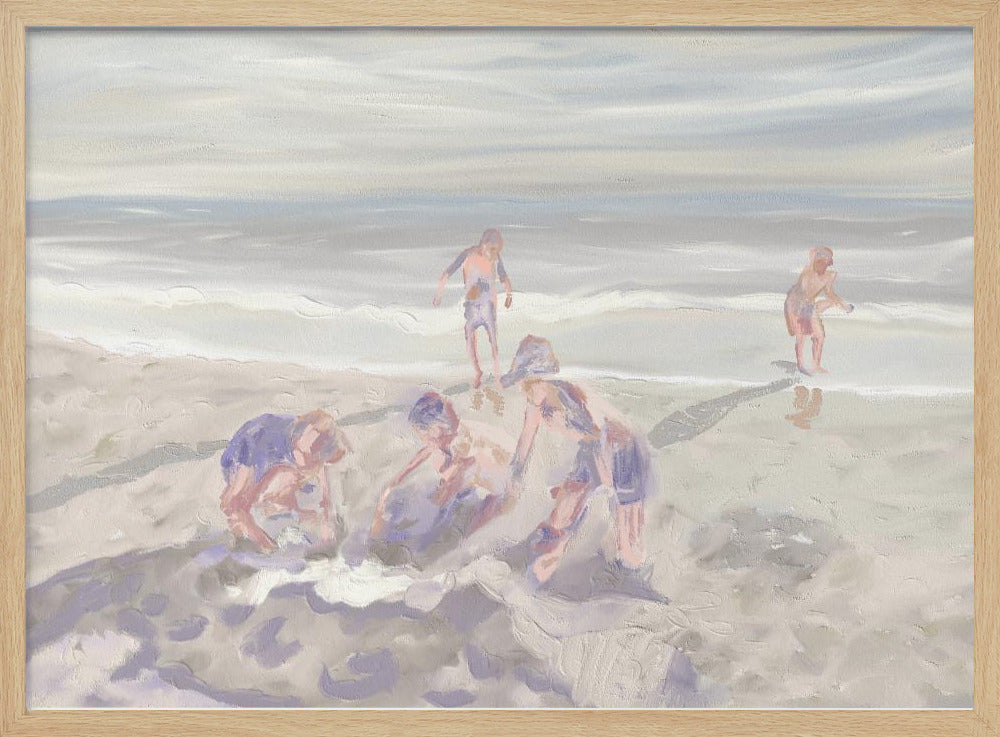 Les cousins ​​à la plage, Hermanus, Afrique du Sud | Affiches