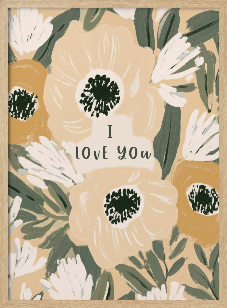 Te amo Posters  - Impresiones de Arte