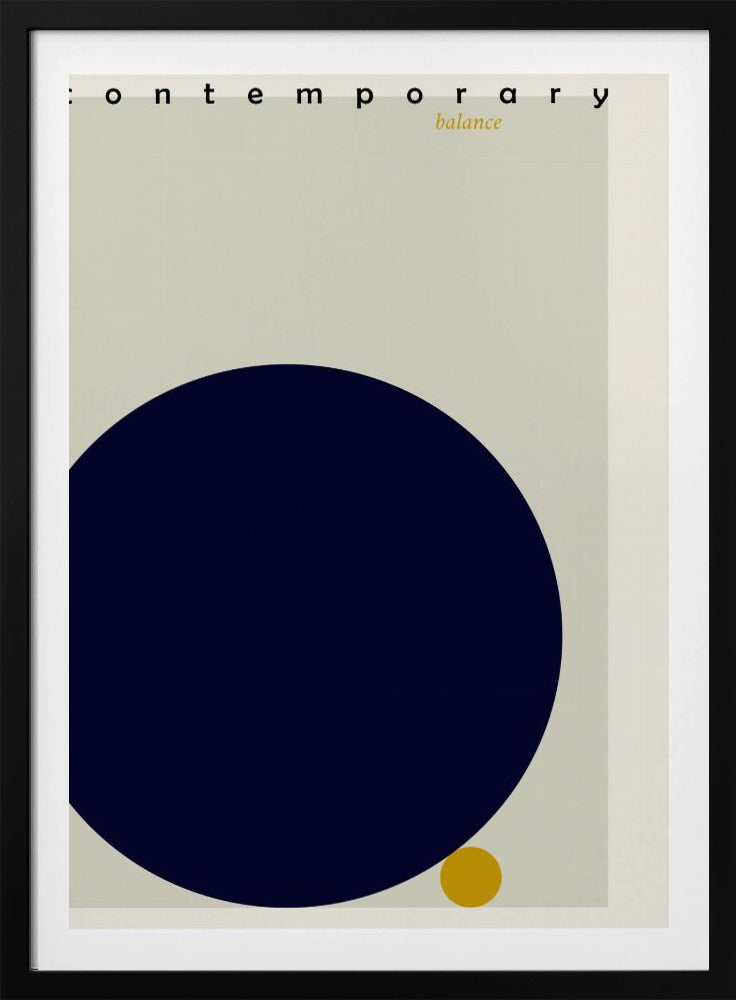 Expectant Iteration Contemporary Balance | Poster