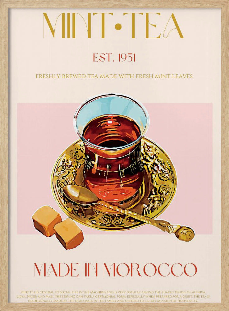 Moroccan Mint Tea | Poster