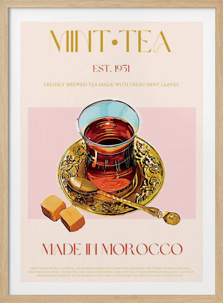 Moroccan Mint Tea | Poster