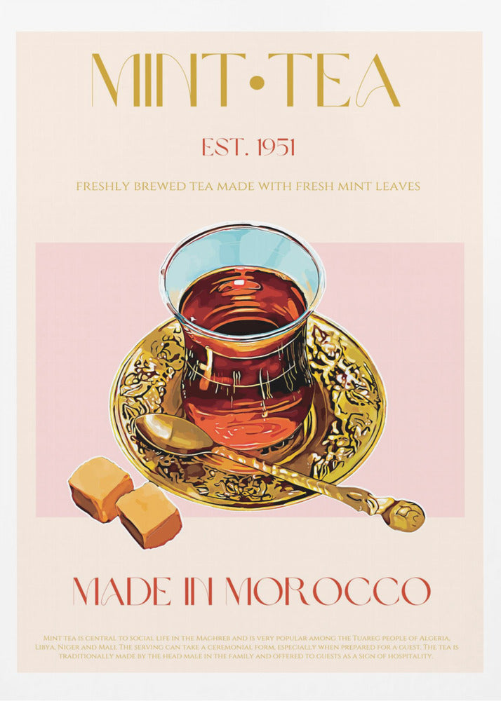 Moroccan Mint Tea | Poster
