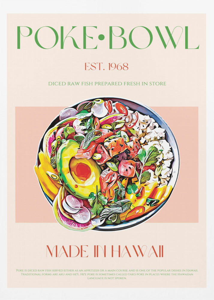 Hawaiian Flavor Bliss | Poster