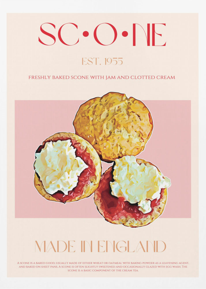 English Scone Delight | Poster