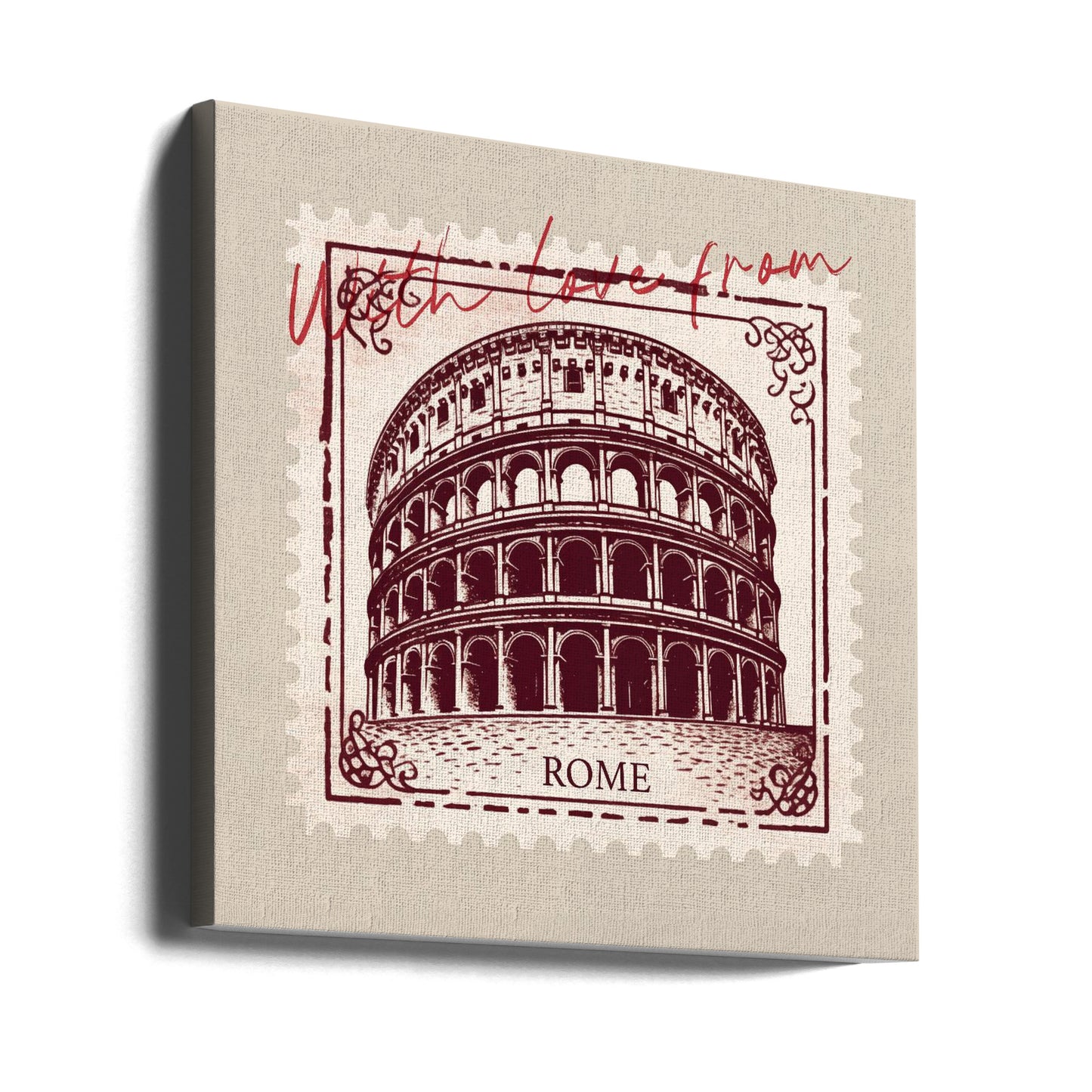 With Love From Rome | Canvas