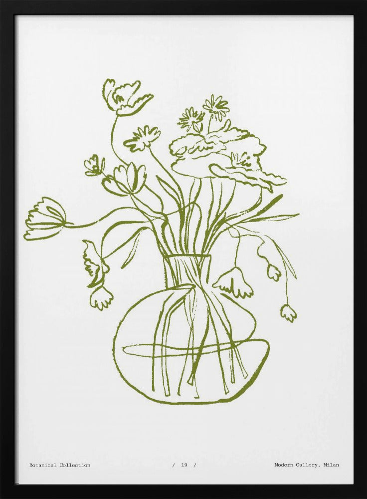 Vase of Wild Blooms | Poster