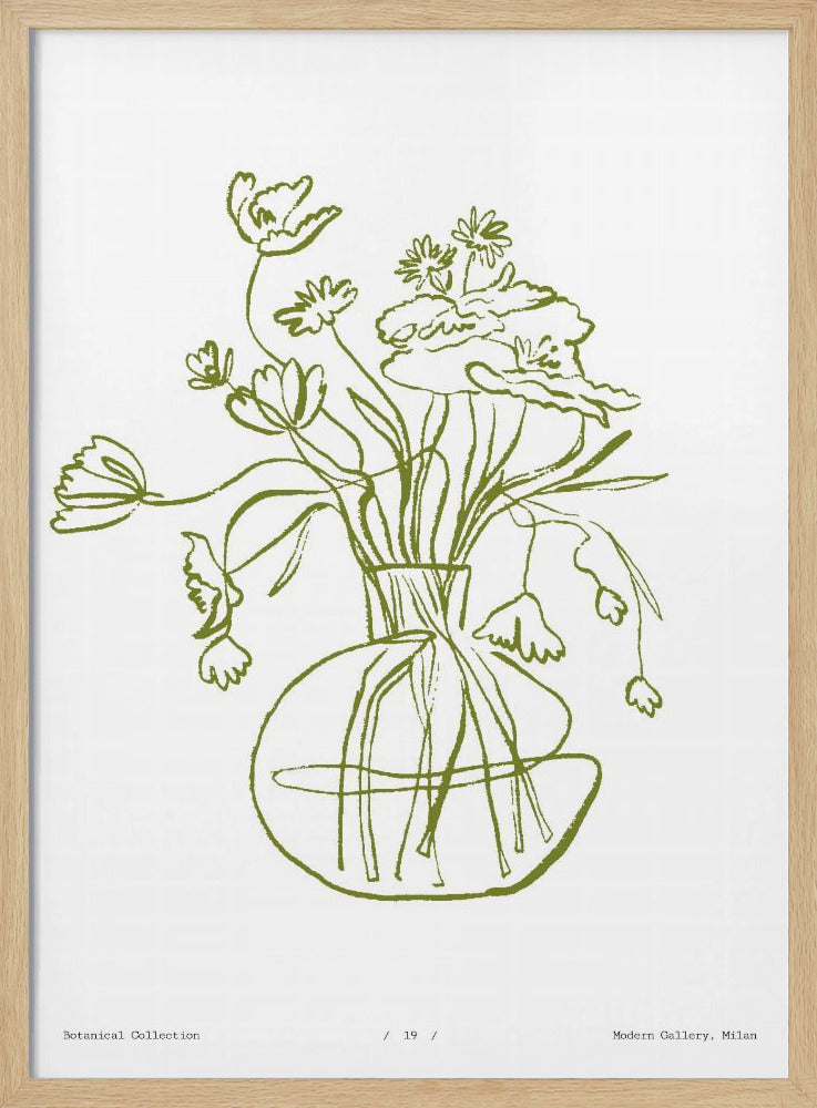 Vase of Wild Blooms | Poster