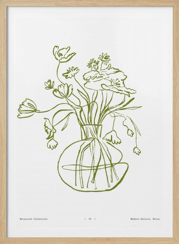Vase of Wild Blooms | Poster