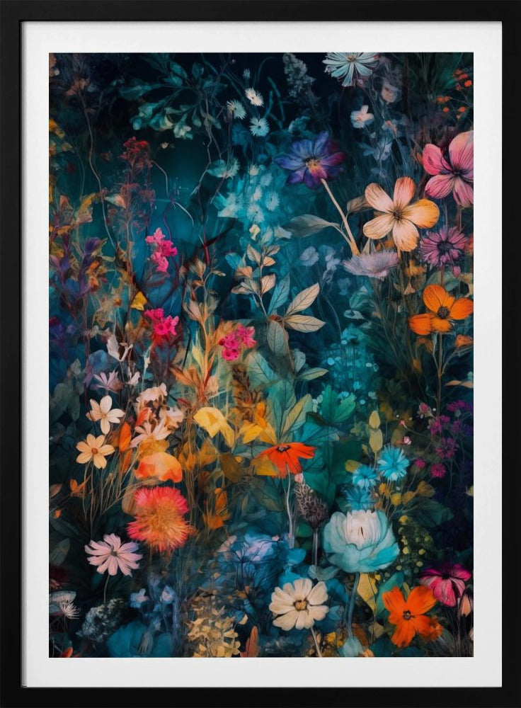 Wildflower Meadow Evergreen Flowers | Poster