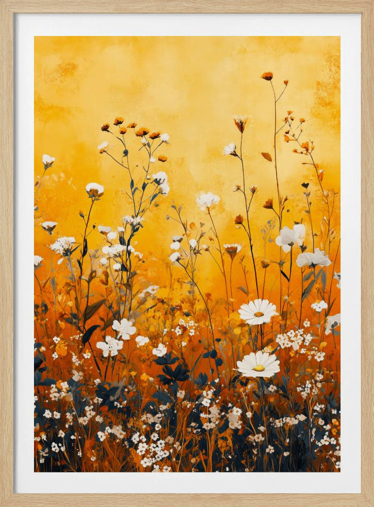 Wildflower Meadow Evergreen Flowers | Poster