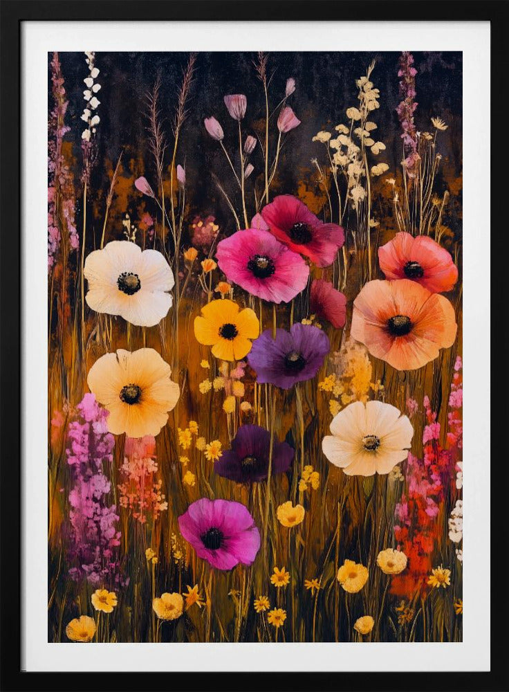 Colorful Wildflowers | Poster