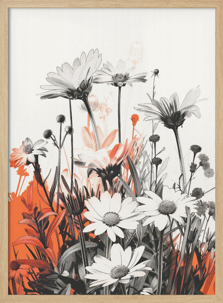 Evergreen Graphic Floral | Poster