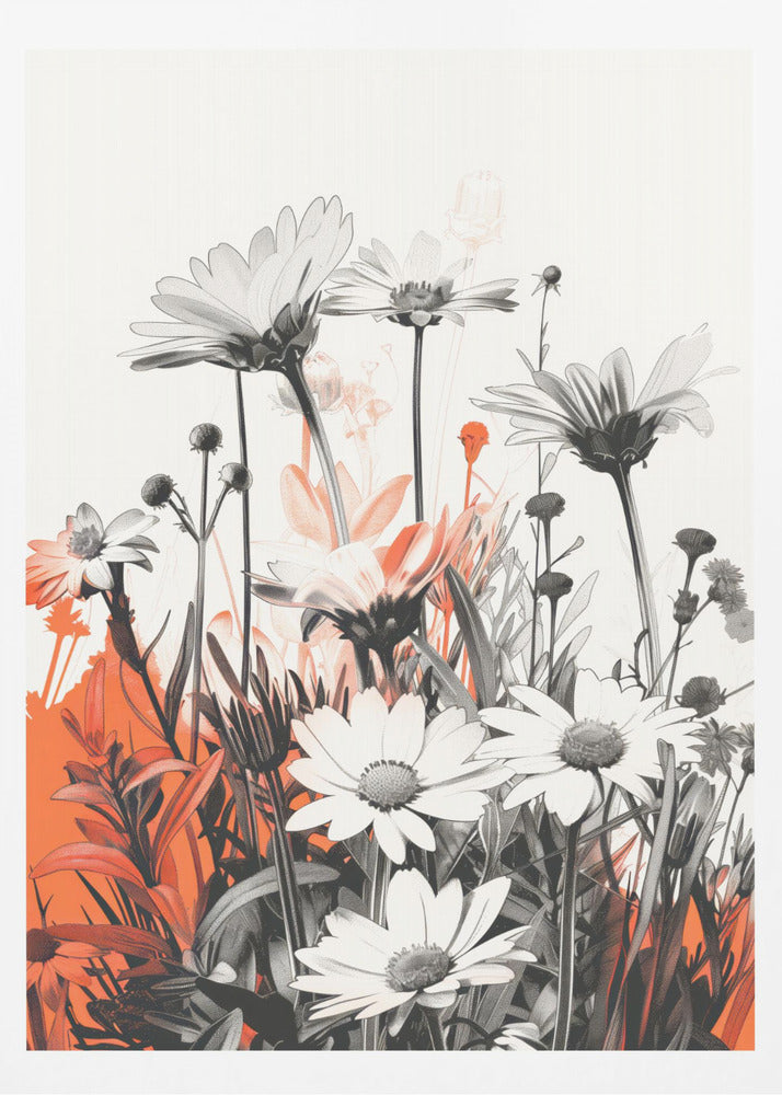 Evergreen Graphic Floral | Poster