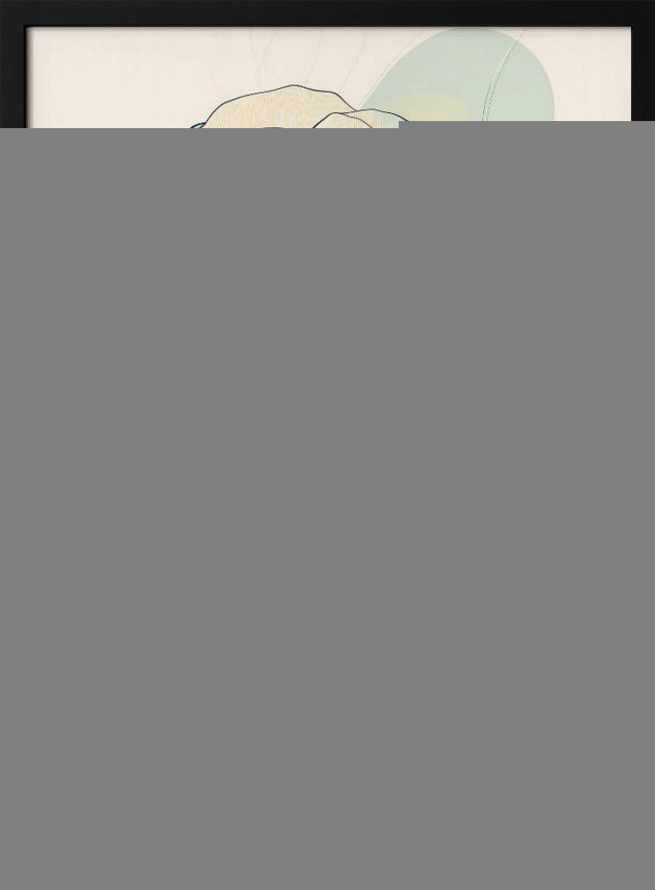 Evergreen Graphic Floral | Poster