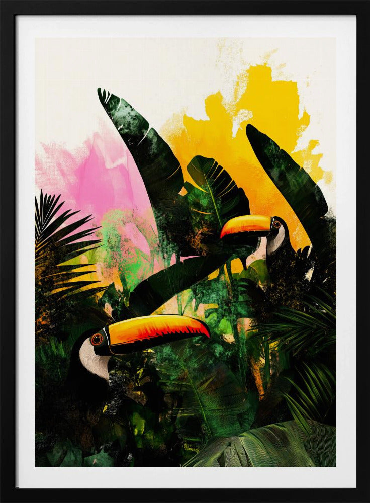 Tropical Vibes Hidden Tropics Toucans (7) | Poster