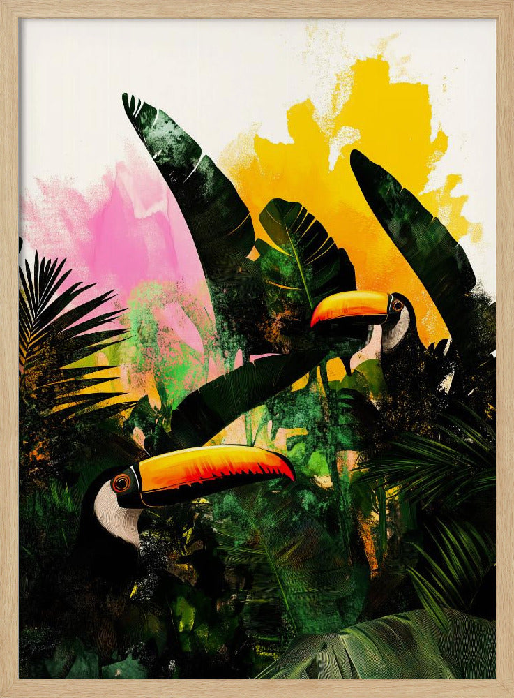 Tropical Vibes Hidden Tropics Toucans (7) | Poster