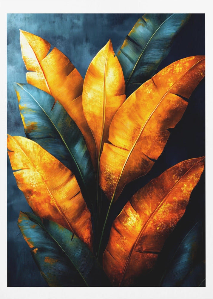 Tropical Vibes Hidden Tropics Banana Leaves (12) | Poster