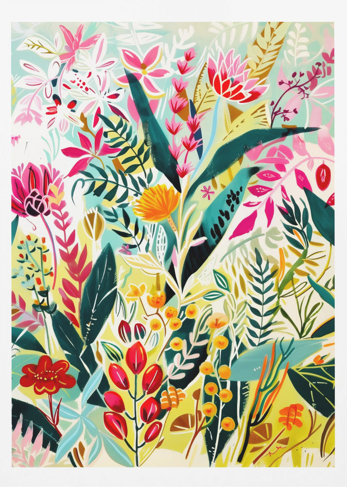 Evergreen Hidden tropics Meadow (2) | Poster