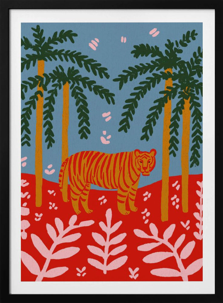 Tigerunderpalms | Poster