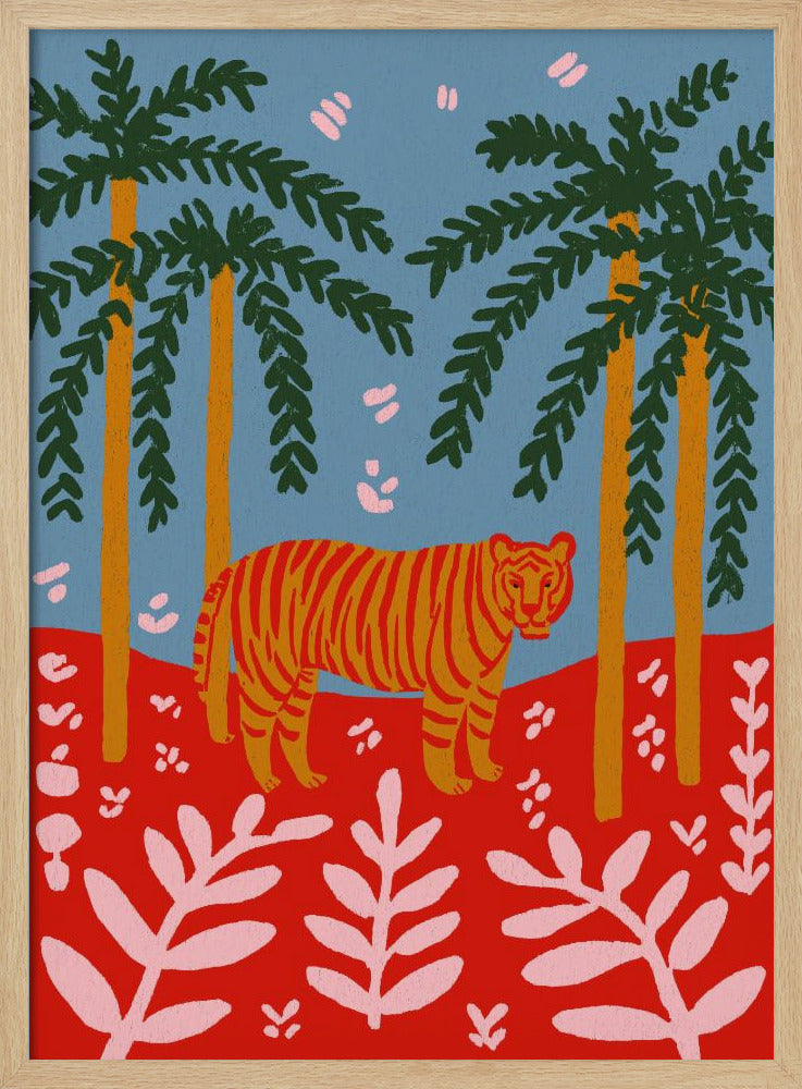 Tigerunderpalms | Poster
