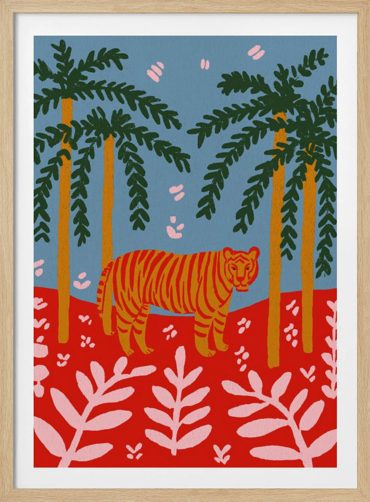 Tigerunderpalms | Poster