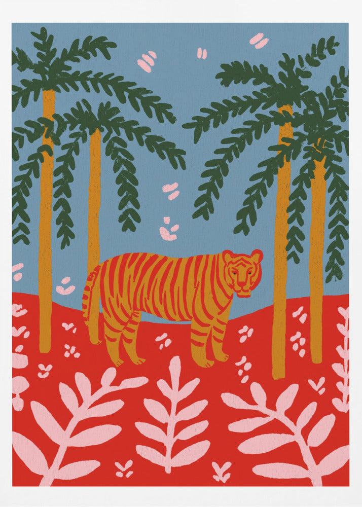 Tigerunderpalms | Poster