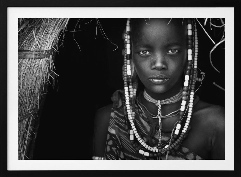 Fille Mursi | Posters - Affiche Artistique