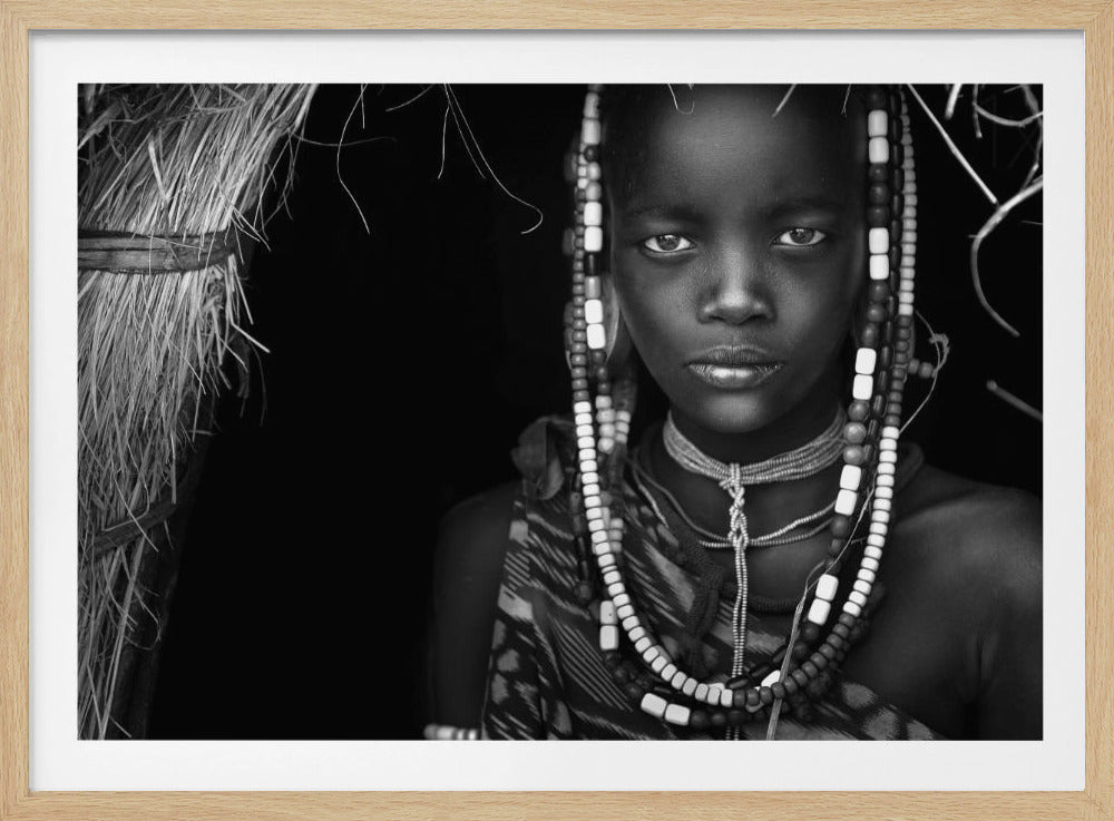 Fille Mursi | Posters - Affiche Artistique