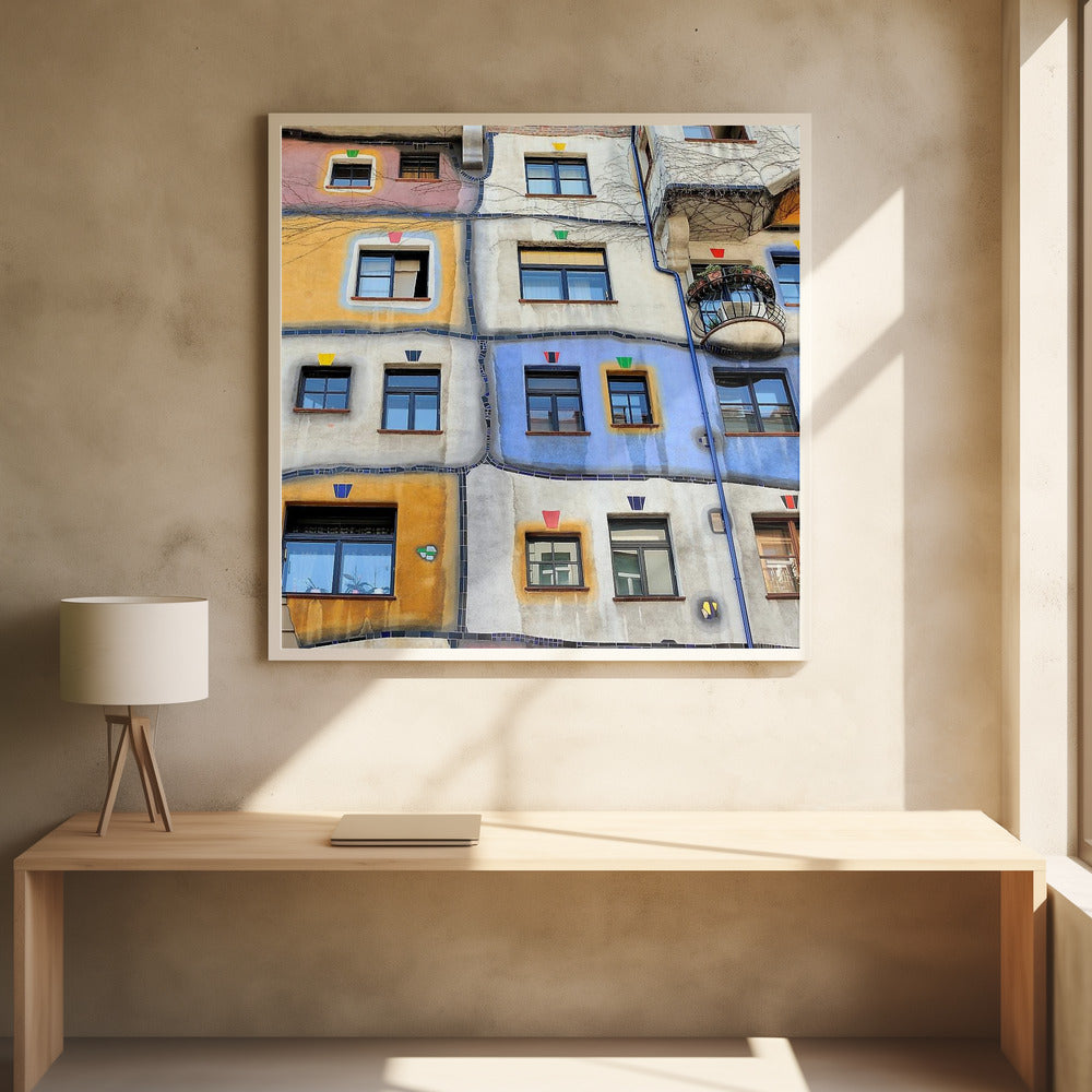 Windows of Hundertwasser | Wallpaper