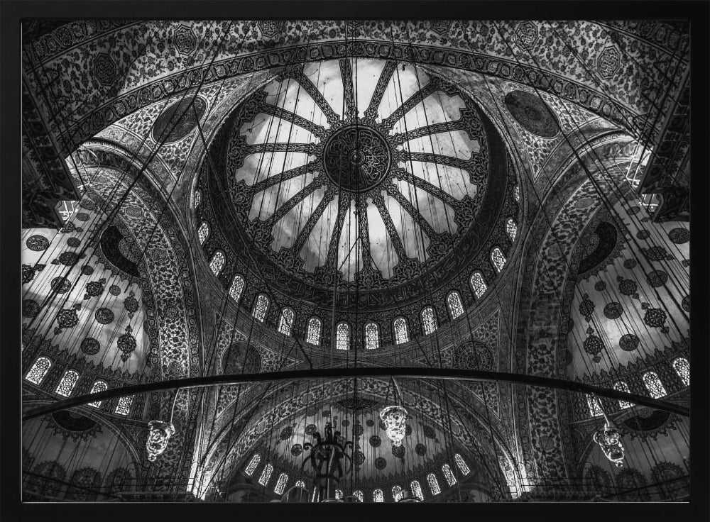 Istanbul - Sininen moskeija | Julisteet - Taidevedokset