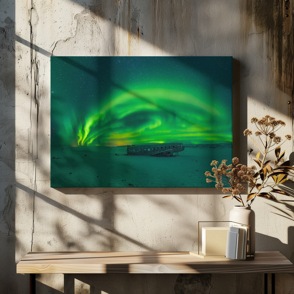 Night in Iceland | Canvas