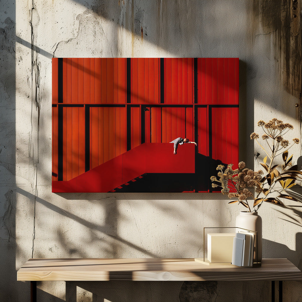 Drömmer i scharlakansrött | Canvas