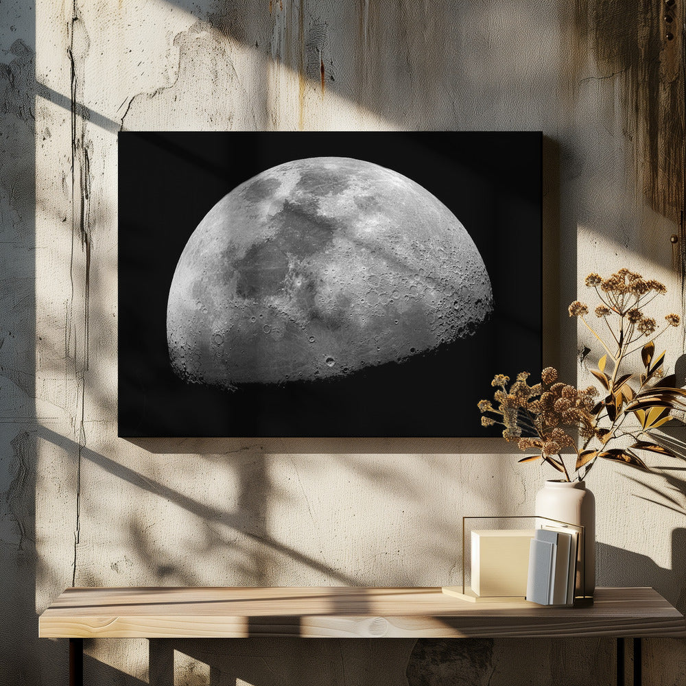 Oh, schau dir den Mond an, er scheint dort oben | Leinwand-Bilder