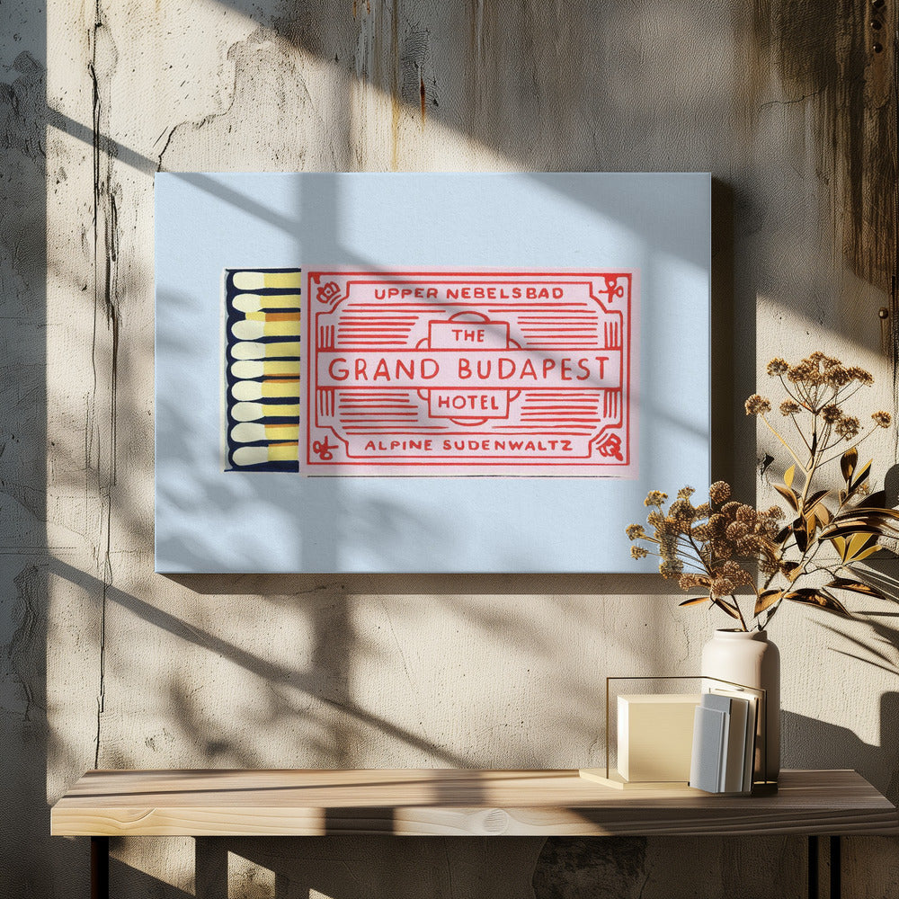 Grand Budapest Hotel Plakater - Kunsttryk | Lærredsbilleder