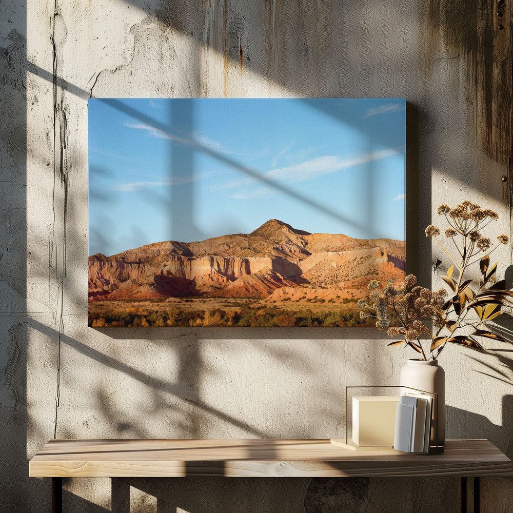 Sonnenuntergang auf der Ghost Ranch | Leinwand-Bilder