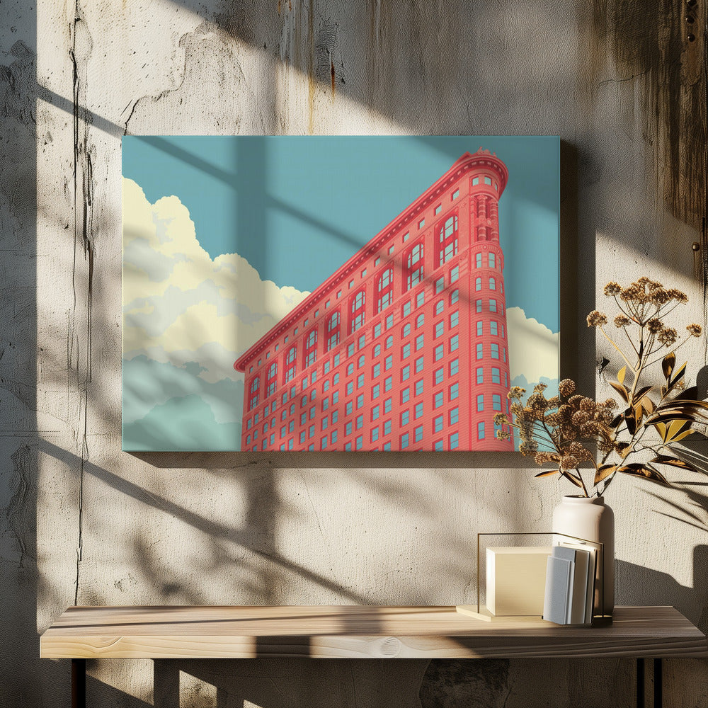 New Yorkin Flatiron-rakennus | Canvastaulut