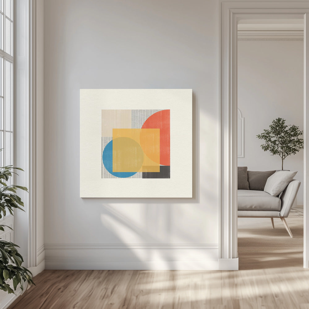 Objet moderne du milieu du siècle n°2 | Tableaux sur Toile