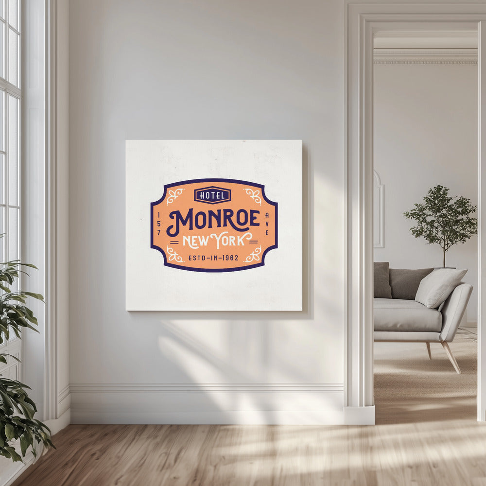 Hotel Monroe Nowy Jork | Wydruki na łótnie