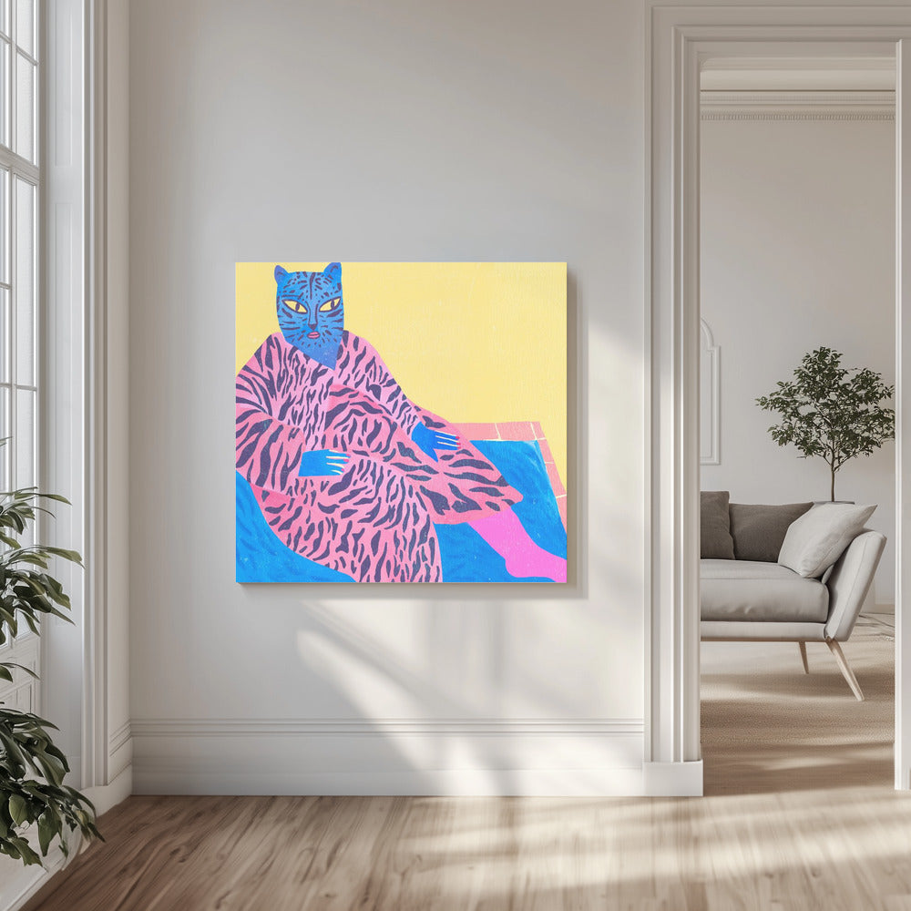 Cat Woman | Canvas