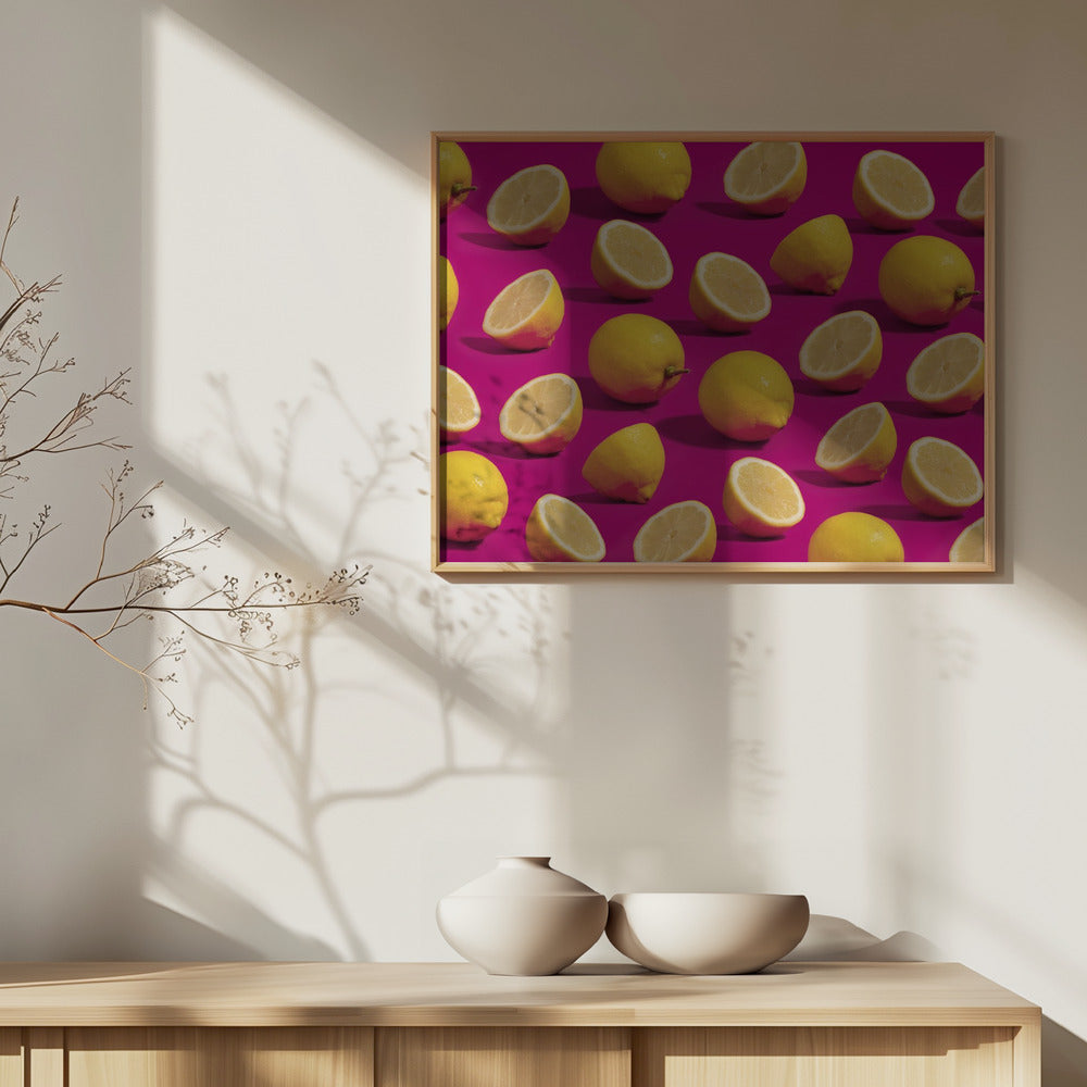 Zitronen | Poster - Kunstdruck