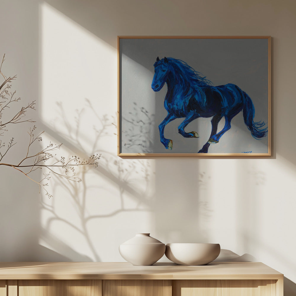 A Blue Horse | Poster