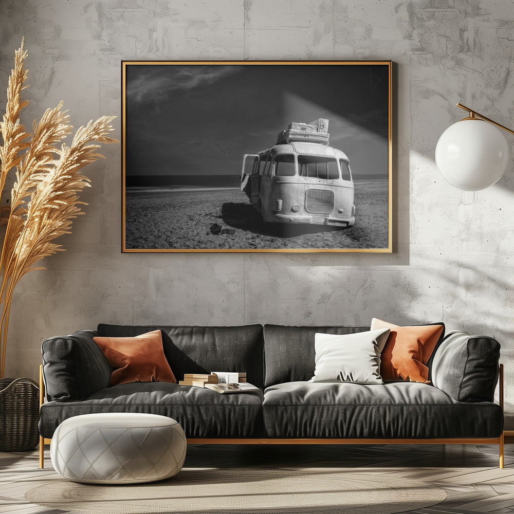 Strandad buss | Poster