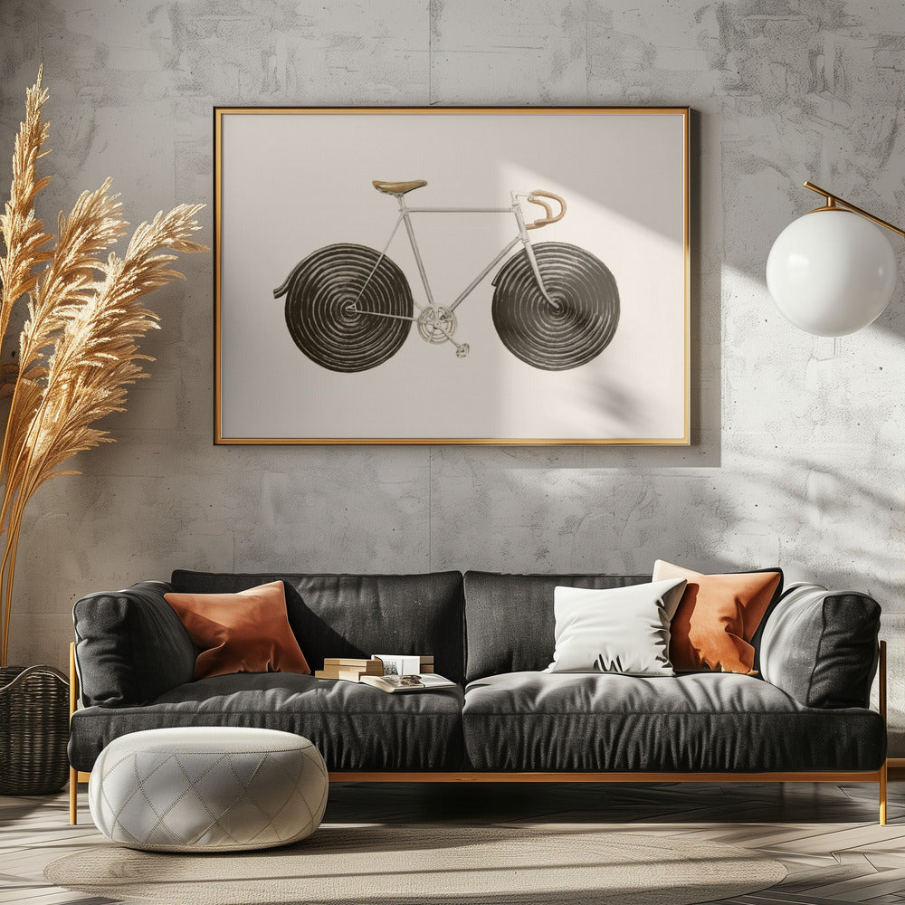 Bicicleta de regaliz | Posters  - Impresiones de Arte