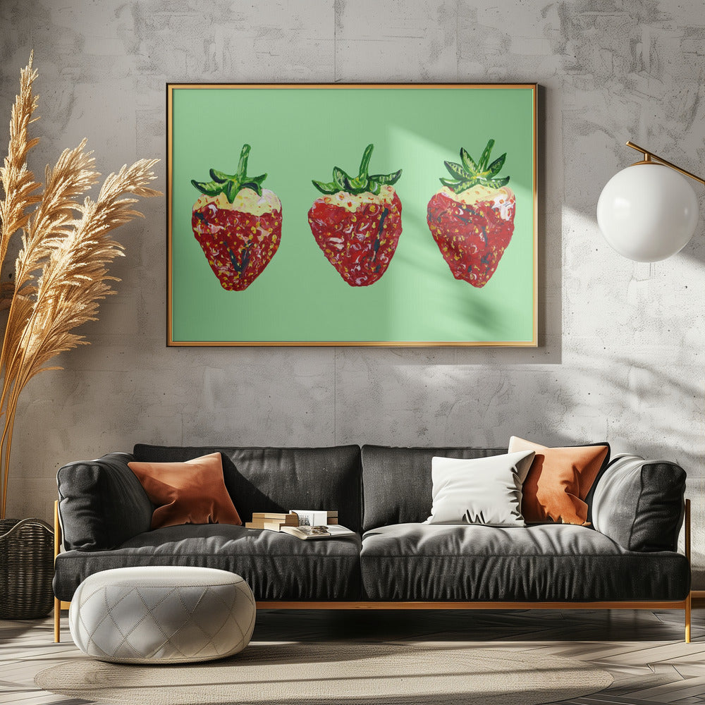 Aardbeien | Posters - Kunstdrukken