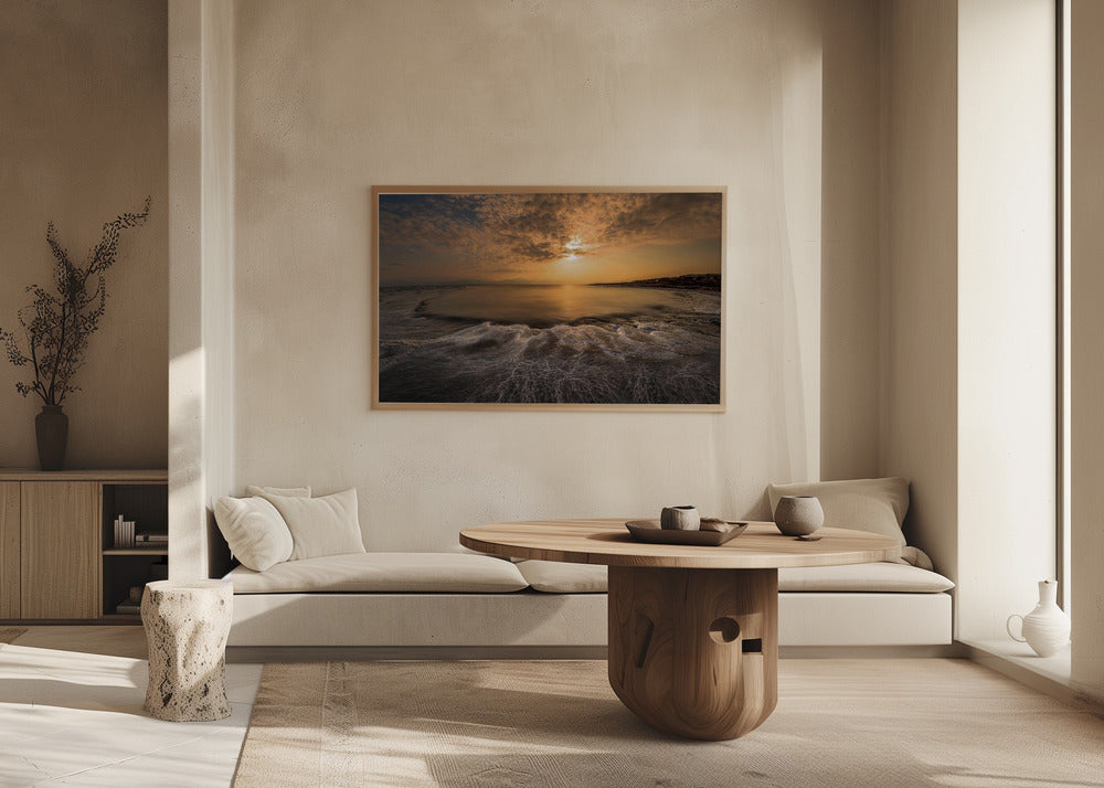 Struktur von Salz | Poster - Kunstdruck
