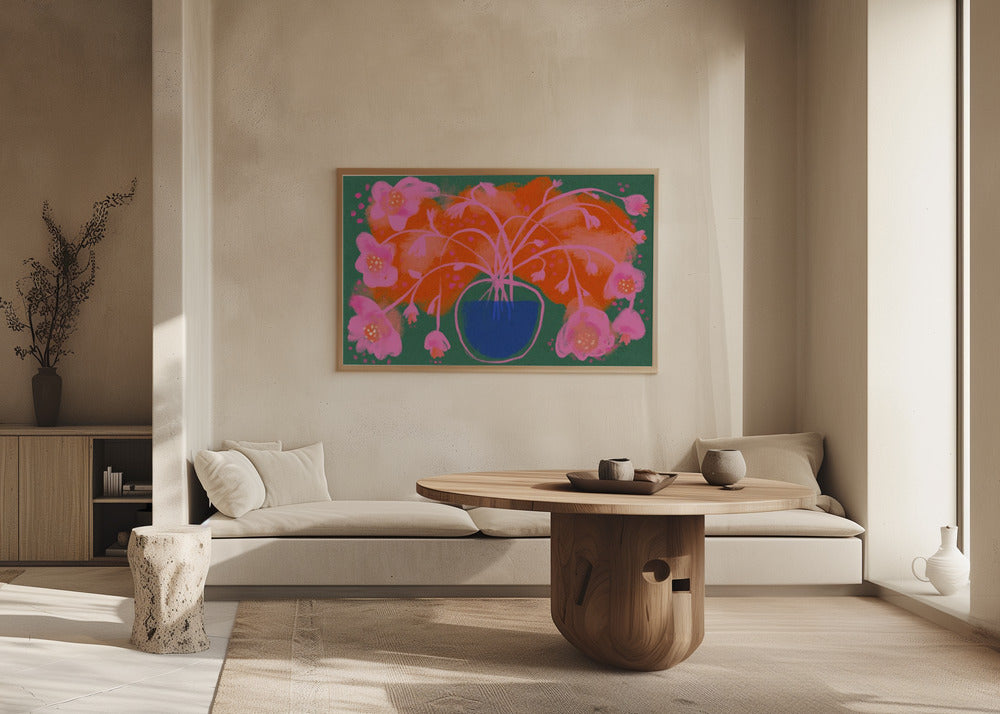 Floral Burst Symphonie | Poster