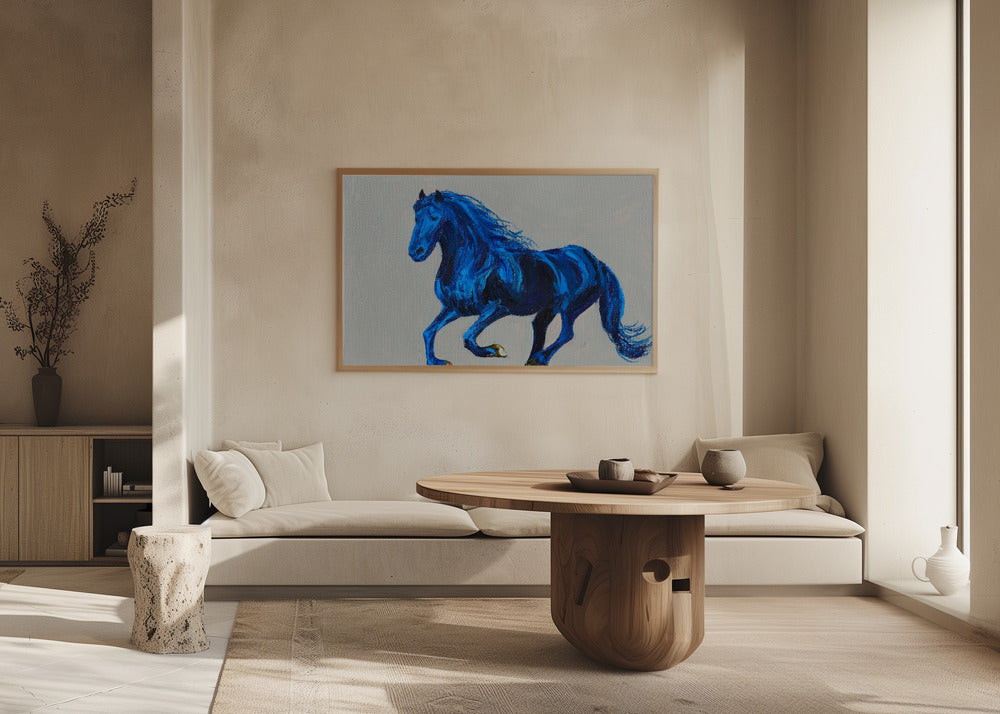 A Blue Horse | Poster