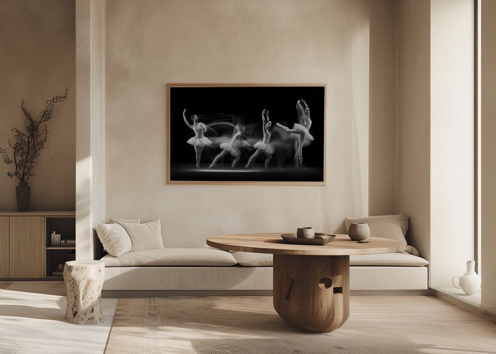 Balerina Art Wave | Poster - Stampe d’Arte